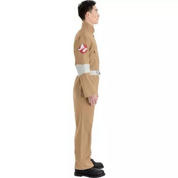 Ghostbusters Adult 2XL Halloween Costume Jumpsuit With Belt & Patches - Picture 3 of 6